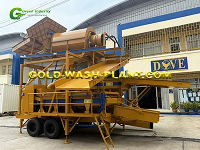 15 TPH Mobile Gold Wash Plant for Startup 15 TPH Mobile Gold Wash Plant for startup